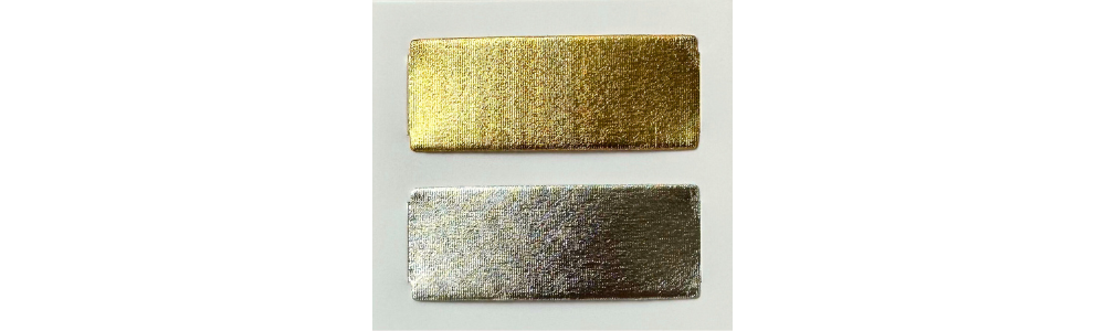 Metallics goud en zilver